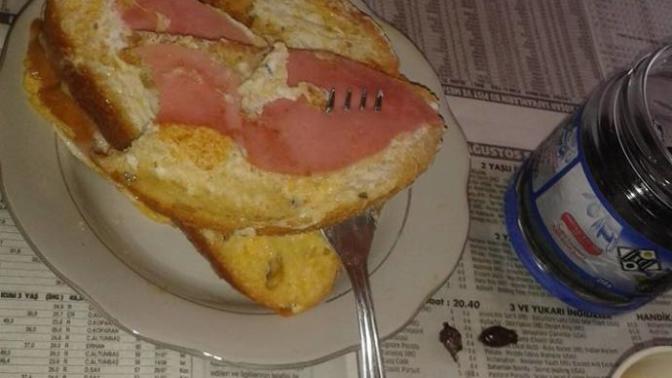 Pratik Kahvaltılık Yumurtalı Ekmek