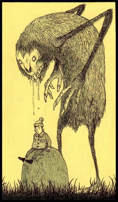Post-it'lere Canavarlar Çizerek Hepimizi Neşelendiren(!) Sanatçı: John Kenn Mortensen