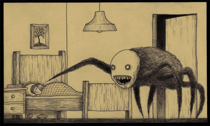 Post-it'lere Canavarlar Çizerek Hepimizi Neşelendiren(!) Sanatçı: John Kenn Mortensen