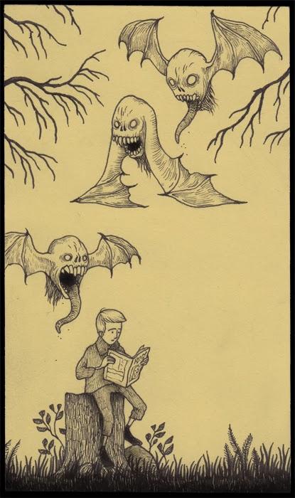 Post-it'lere Canavarlar Çizerek Hepimizi Neşelendiren(!) Sanatçı: John Kenn Mortensen
