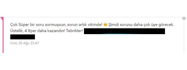 KizlarSoruyor'da Mutlu Eden Durumlar