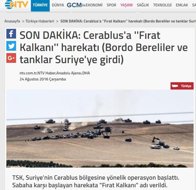 Türkiye'nin IŞID Gerçeği ve Sınır Ötesi Operasyon
