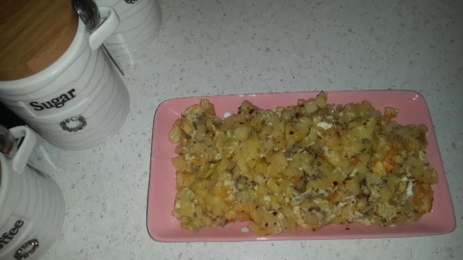 Öğle Yemeği İçin Yumurtalı Patates Tarifim 😊