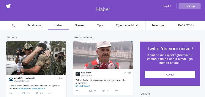 Twitter Web Arayüzünü Değiştirdi, İşte Yeni Twitter!