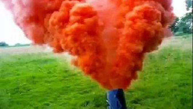 Renkli Sis Bombası Yapımı