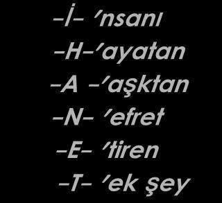 İhanet Eden İhanete Uğrar