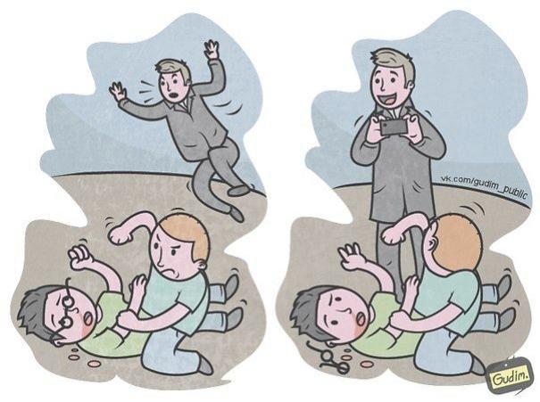 Rus Çizerden Sarkazm Dolu Karikatürler