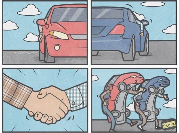 Rus Çizerden Sarkazm Dolu Karikatürler