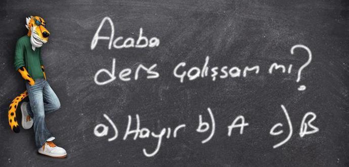 Ders Çalışmak İçin İhtiyacın Olan İki Şey