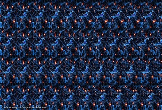 90'lı Yılların Trendi! Üç Boyutlu (stereogram) Resimler ve Bu Resimlere Bakma Teknikleri