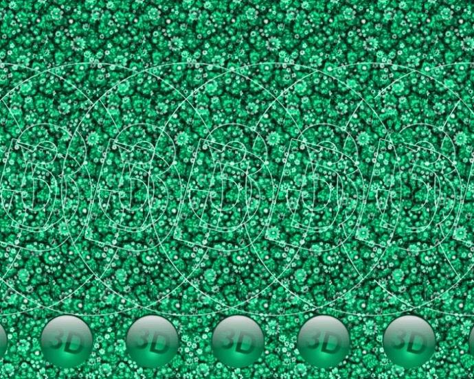 90'lı Yılların Trendi! Üç Boyutlu (stereogram) Resimler ve Bu Resimlere Bakma Teknikleri