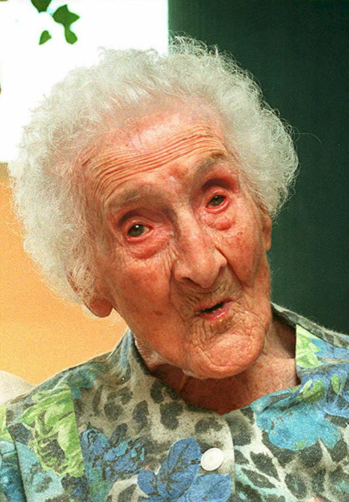 122 Yıl Hem Acıyı Hem de Mutluluğu Bir Arada Yaşayan İnsan Jeanne Calmet!