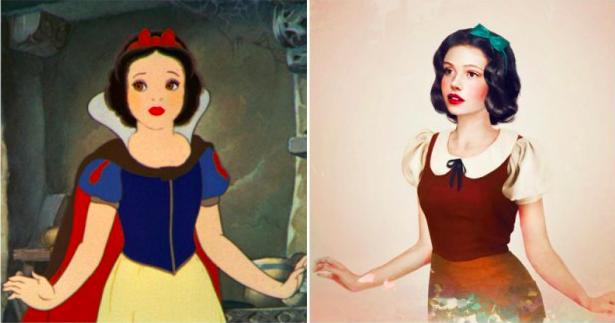 Disney Çizgi Filmdeki Prensesleri Gerçek Hayatta Nasıl Olurlardı?