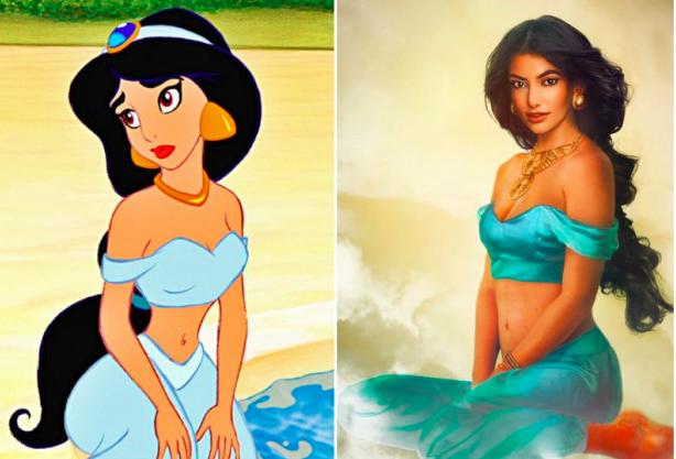 Disney Çizgi Filmdeki Prensesleri Gerçek Hayatta Nasıl Olurlardı?
