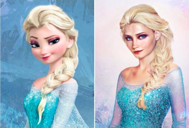 Disney Çizgi Filmdeki Prensesleri Gerçek Hayatta Nasıl Olurlardı?