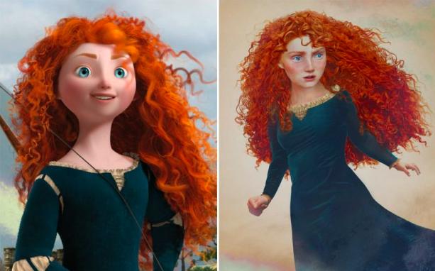 Disney Çizgi Filmdeki Prensesleri Gerçek Hayatta Nasıl Olurlardı?