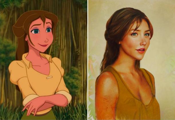 Disney Çizgi Filmdeki Prensesleri Gerçek Hayatta Nasıl Olurlardı?