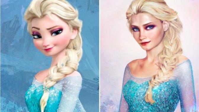 Disney Çizgi Filmdeki Prensesleri Gerçek Hayatta Nasıl Olurlardı?