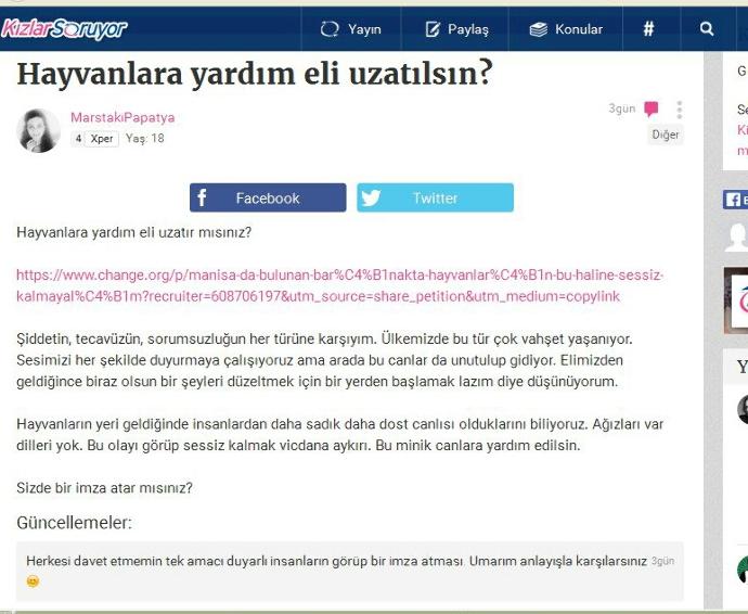 Biz Kocaman Bir #KizlarSoruyor Ailesiyiz ❤