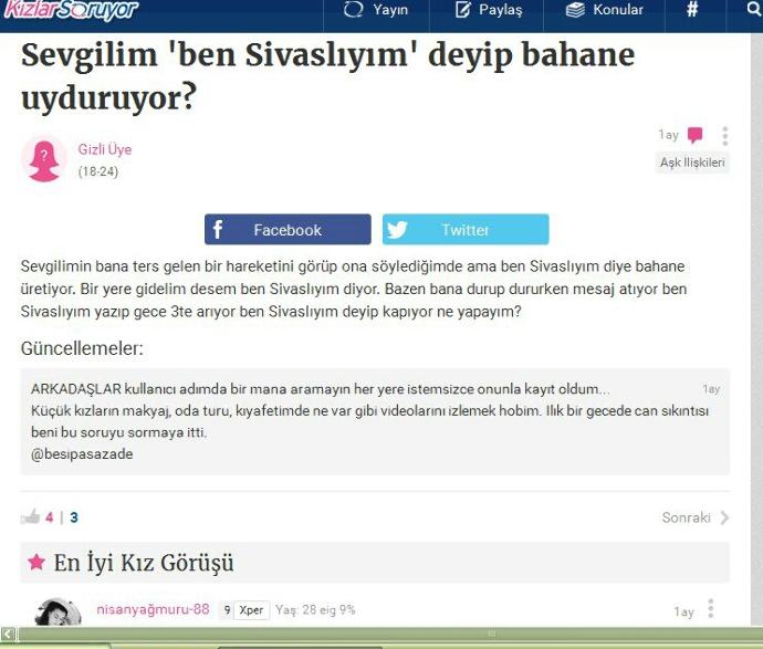 Biz Kocaman Bir #KizlarSoruyor Ailesiyiz ❤
