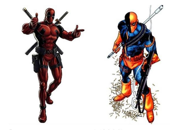 Dc comics ve Marvel Evreninin Benzer Yapıda ve Özellikte Karakterleri
