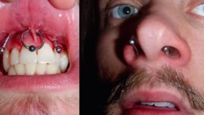 En İlginç ve Asla Yaptırmak İstemeyeceğiniz Piercing Modelleri