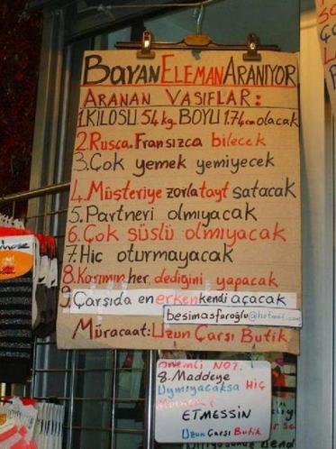 Akıllara Zarar İş İlanları