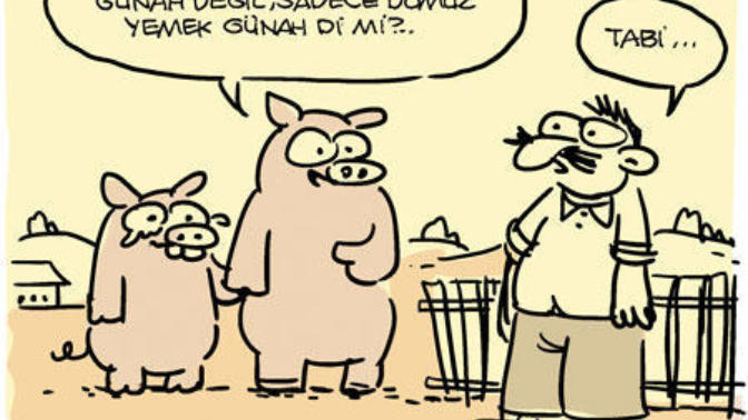Domuz Eti Yemekten Korktuğumuz Kadar, Kul Hakkı Yemekten Korkmuyoruz