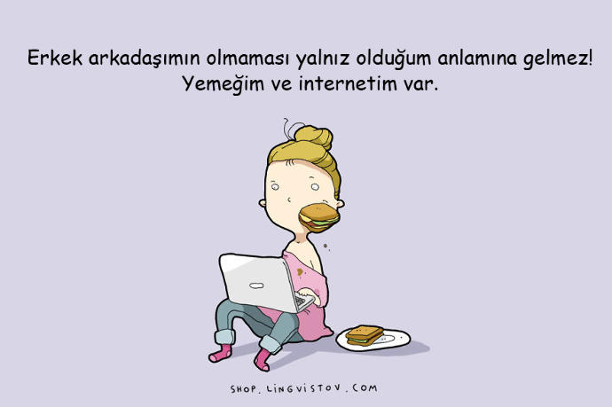 Bu Bence Yalnızlar için Hazırlanmıştır Sevgilisi Olanlar Okumasın!