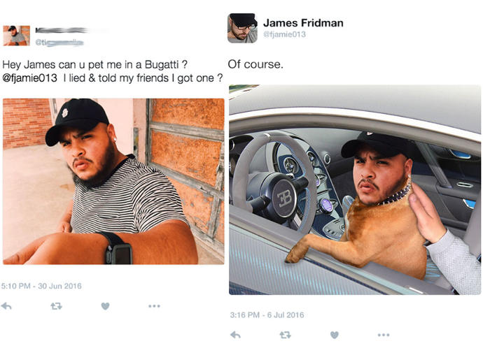 Kendisinden PhotoShop ile Fotoğraflarını Düzeltmesini İsteyenleri Çılgınca Trolleyen Çılgın Çocuk James