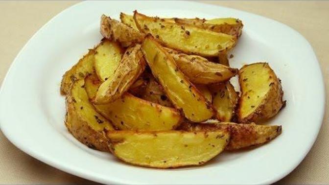 Pratik Fırında Elma Dilim Patates Tarifi
