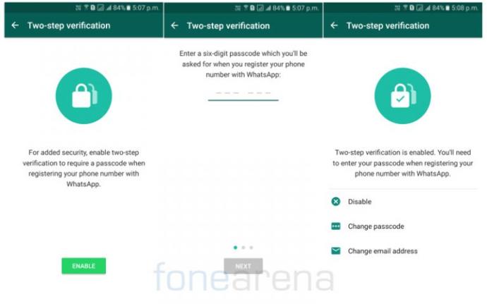 WhatsApp'ta Çift Aşamalı Doğrulama Dönemi