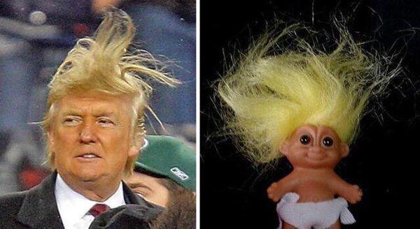 Amerika'nın Yeni Başkanı Donald Trump'a Benzeyen Şeyler