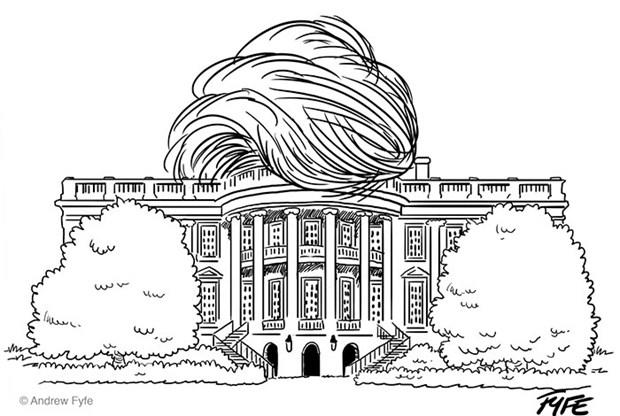 Donald Trump'ın Başkan Seçilmesi Bakın Karikatürlere Nasıl Yansıdı?