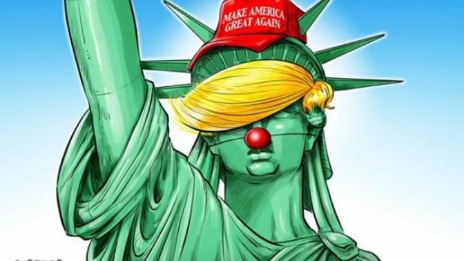 Donald Trump'ın Başkan Seçilmesi Bakın Karikatürlere Nasıl Yansıdı?
