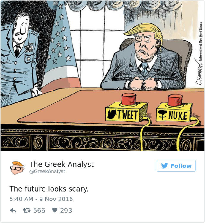 Karikatüristlerin Kaleminden Amerika Başkanlık Seçimi