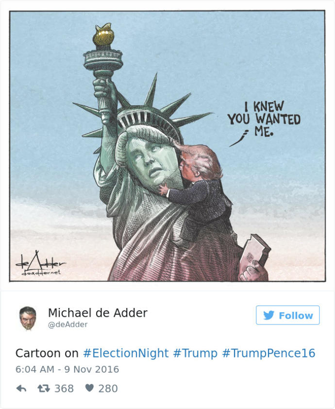 Karikatüristlerin Kaleminden Amerika Başkanlık Seçimi