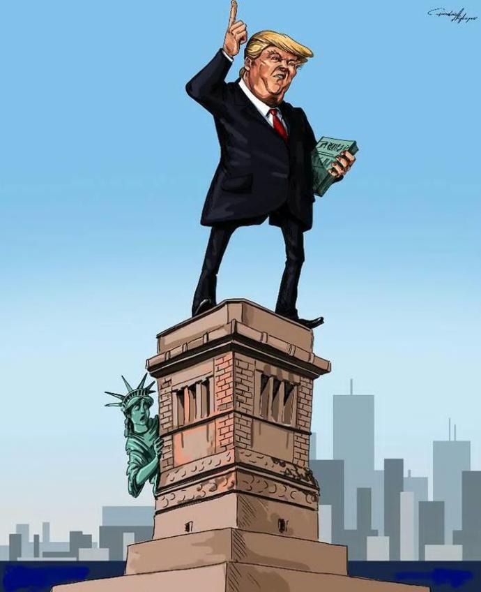 Karikatüristlerin Kaleminden Amerika Başkanlık Seçimi