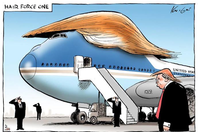 Karikatüristlerin Kaleminden Amerika Başkanlık Seçimi