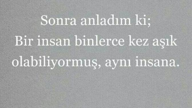 Sevdik ve Unuttuk