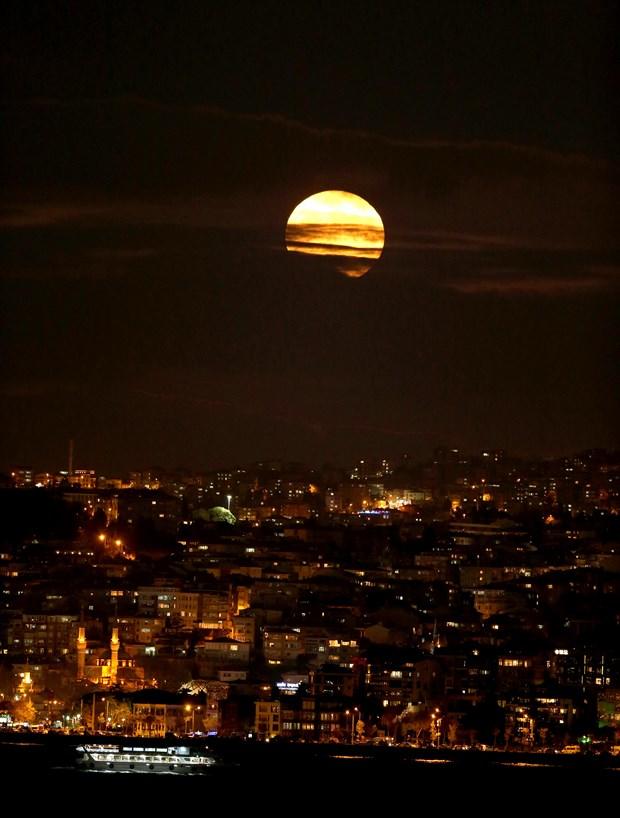 Türkiye'den Süper Ay Manzaraları