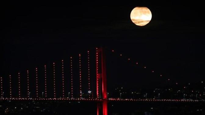 Türkiye'den Süper Ay Manzaraları