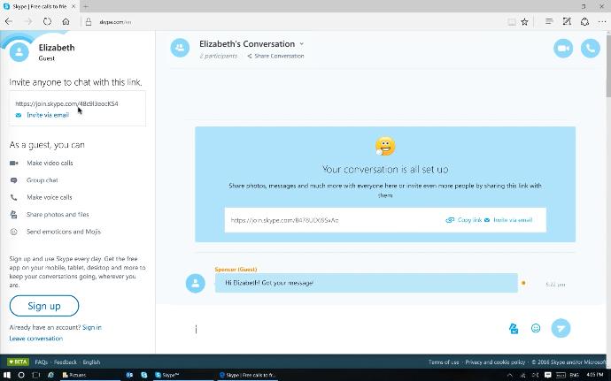 Skype Üzerinden Artık Hesap Olmadan Görüntülü, Sesli Konuşma Yapabilirsiniz