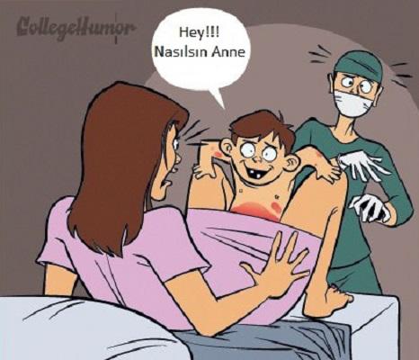 İnsanlarda Hamilelik Hayvanlardaki Gibi Olsaydı Nasıl Olurdu?