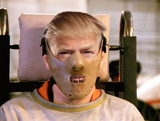 Tüm Dünyanın Korktuğu Donald Trump Korku Filmlerinde Oynasa Nasıl Olurdu?