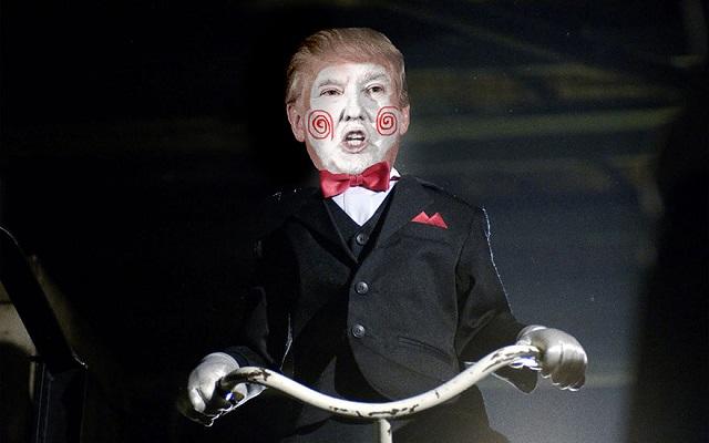 Tüm Dünyanın Korktuğu Donald Trump Korku Filmlerinde Oynasa Nasıl Olurdu?
