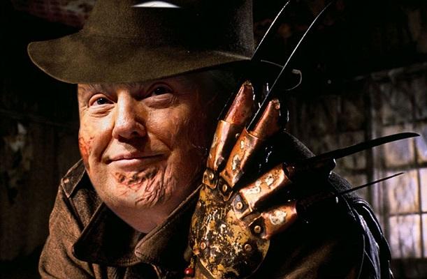 Tüm Dünyanın Korktuğu Donald Trump Korku Filmlerinde Oynasa Nasıl Olurdu?