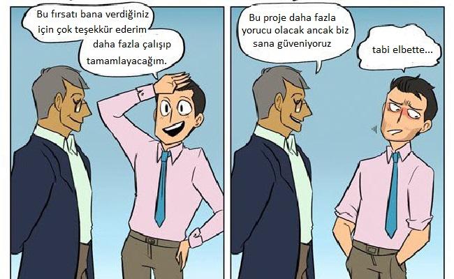 İş Yerinde 1. Gün ile 1 Yıl Çalışma Arasındaki Farkı Anlatan Beş Durum