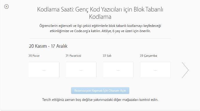 Apple Gençlere Ücretsiz Kodlama Dersleri Veriyor
