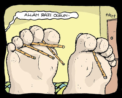 Samimi Olmayan, Ağız Alışkanlığı İle Edilen Dualar